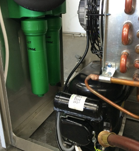 Frigmac Stainless Freestanding Chilled Water Dispenser With Bubbler, Bottle Filler & Filters - Image 3