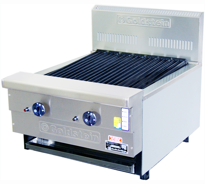 Goldstein RBA-24L Gas Chargrill Benchtop Model 610mm Wide