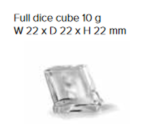 Scotsman NU 220 AS OX Ice Cube Maker 100kg Production - Full Dice - Image 2