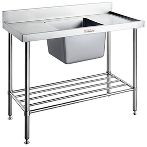 Simply Stainless 1800mm x 700mm Single Sink Bench Centre Bowl